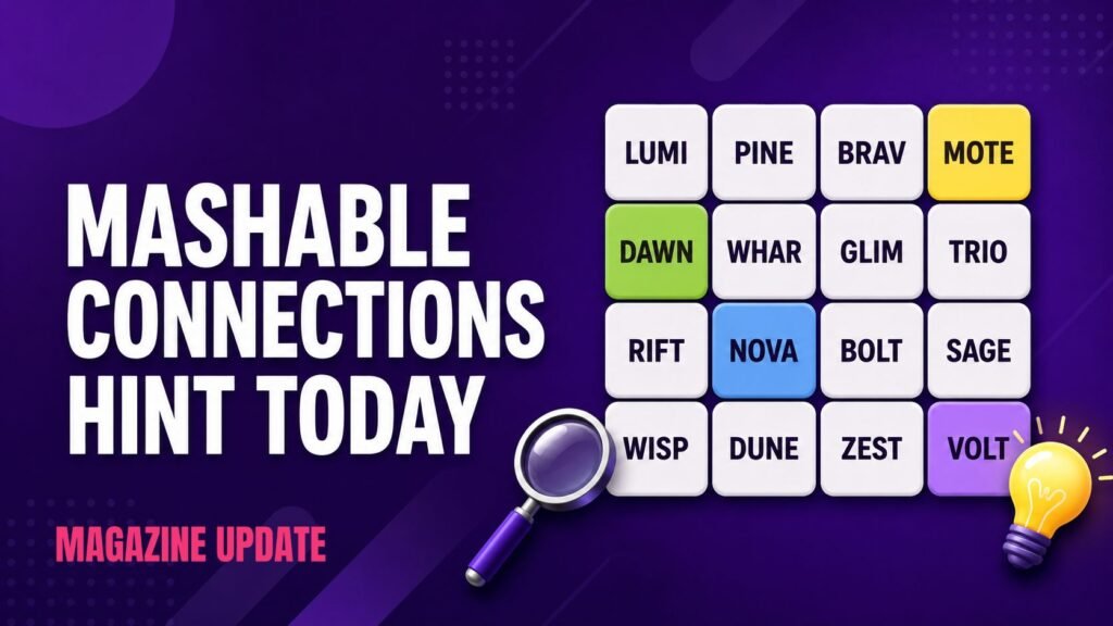Mashable Connections Hint Today