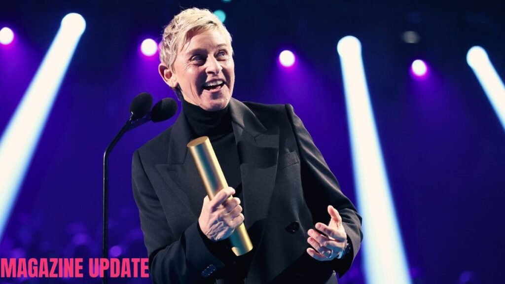 Ellen DeGeneres, comedian and former host of The Ellen DeGeneres Show