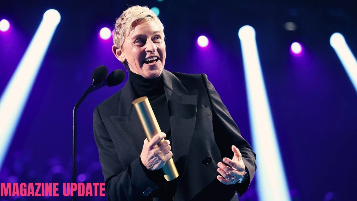Ellen DeGeneres, comedian and former host of The Ellen DeGeneres Show